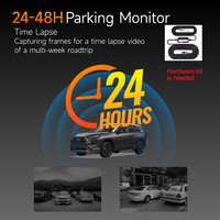 Caméra de tableau de bord 4K pour voiture, double objectif avant/arrière, WiFi intégré, GPS, écran IPS, garantie 1 an, caméra boîte noire