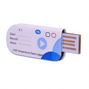 WENMEICE Einweg-USB-Kunststoff-Temperatur-Kühlketten-Thermometer Datenlogger IP65-Schutzart 1°C Auflösung OEM/ODM Temperatur - Product Image 6