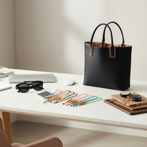 Chaîne de mode Zn 70 cm, maillons en plastique multicolores pour lunettes et accessoires de sac - Product Image 4