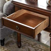 Table d'appoint en bois massif de style campagnard moderne, durable, pour le salon, comme table basse ou meuble de rangement de chevet