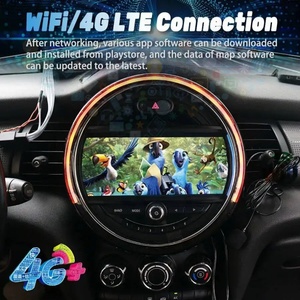 Pour Mini F55 F56 NBT 2015 - 2017, autoradio Android 13, écran 7 pouces/9 pouces, navigation, CarPlay sans fil, GPS, vidéo, stéréo, multimédia - Product Image 4