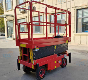 Nhỏ gọn 7M 8M an toàn đảm bảo di động điện Scissor Lift bảng thủy lực Scissor Lift cho công việc - Product Image 5