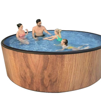 Direktherstellung Tragbare Eisbadewanne Große Größe und Aufblasbares Eisbad-Becken