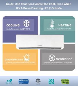 Mini Split de <span class=keywords><strong>Aire</strong></span> <span class=keywords><strong>Acondicionado</strong></span> Inteligente de 12000 Btu con Autodiagnóstico, <span class=keywords><strong>Inverter</strong></span>, Solo Frío, <span class=keywords><strong>Aire</strong></span> <span class=keywords><strong>Acondicionado</strong></span> Split, <span class=keywords><strong>Aire</strong></span> <span class=keywords><strong>Acondicionado</strong></span> de China - Product Image 4