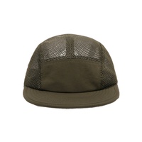 Gorra Personalizada Transpirable de Nailon de 5 Paneles para Correr, Gorra Deportiva Toda de Malla, Ligera de Secado Rápido para Exteriores para Hombre, Gorra de Béisbol de Campamento de Cinco Paneles