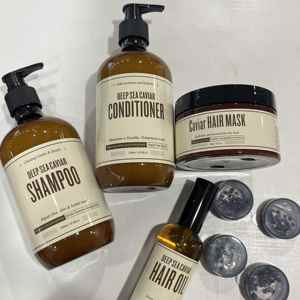 <span class=keywords><strong>Shampoo</strong></span> au collagène de caviar sans sulfate pour cheveux secs et abîmés, marque privée, soin réparateur des cheveux, volume accru - Product Image 1