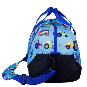 BSCI Factory Child Duffel <b>Bag</b> Features Moisture-Resistant Lining and Padded Shoulder Strap <b>Kids</b> Luggage <b>Bag</b> for Travel Sports - Product Image 2