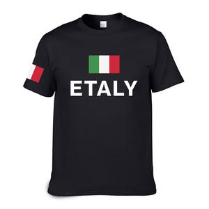 Мужская хлопковая Футболка с круглым вырезом - Product Image 1