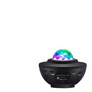 Projecteur LED portable moderne pour les chambres d'enfants avec ciel étoilé, musique nocturne, minuterie, matériau ABS, recharge USB, garantie de 2 ans - Product Image 5