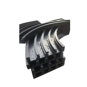 customized precision uhmwpe guide rails plastic slide cnc machining parts linear guide rail