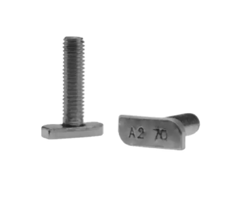 factory wholesale Hardware Fasteners 304 Stainless Steel M8 M6 T Head track Bolt
