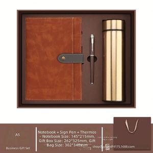 Ruizhuo Eco-friendly Digital Printed Executive Office <b>Gift</b> <b>Box</b> Graduation Includes Water <b>Bottle</b> Leather Notebook Business - Product Image 6