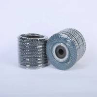 Dongtai Korean Flower Flap Disc 4Inch Vertical Flap Disc 40-320 Grit Aluminium Oxide Grinding Polishing Disks OEM ODM OBM