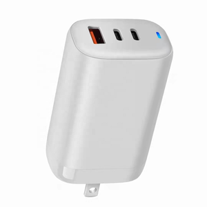 เครื่องชาร์จ PD65w GAN USB C GAN TEC Type C เครื่องชาร์จโน้ตบุ๊กสำหรับเครื่องชาร์จ US EU UK ปลั๊กออสเตรเลีย
