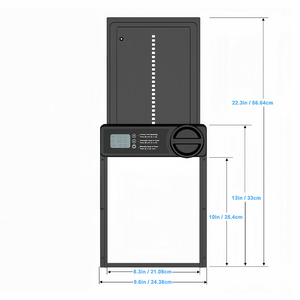 Puerta de gallinero automática de aleación de <span class=keywords><strong>aluminio</strong></span> inteligente Puerta de pollo automática de <span class=keywords><strong>aluminio</strong></span> - Product Image 2