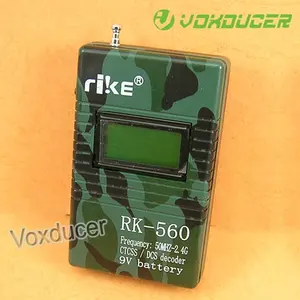 Rike-contador de frecuencia portátil RK560, 50MHz-2,4 GHz