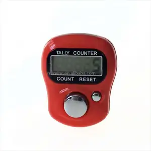 Digital Finger Counter With LED Light, Resettable Timer, And Lap