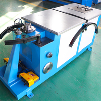 Bon prix 100-1250mm coude de conduit rond en spirale automatique faisant la Machine de formage Machine de cintrage de coude électrique à 90 degrés