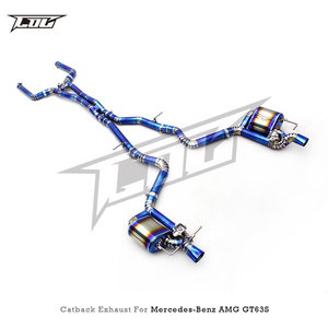 Échappement arrière Valvetronic en titane de qualité supérieure pour Mercedes-Benz AMG GT63 GT63S 4.0TT M177 2019-2023, son sportif avec valve OEM - Product Image 2