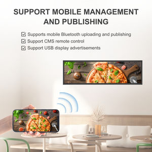 Pantalla de Publicidad en Red Android de 37.6 Pulgadas Ultra Ancha con WiFi-6 y 4G LTE Opcional para Comercio Minorista y Tiendas de Abarrotes (<span class=keywords><strong>Coca</strong></span>-Cola) - Product Image 5