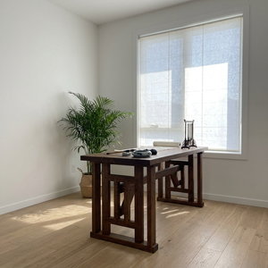Scrivania Professionale di Lusso per Ufficio, Nuovo Stile Cinese, Tavolo da Calligrafia in Legno Massello - Product Image 2