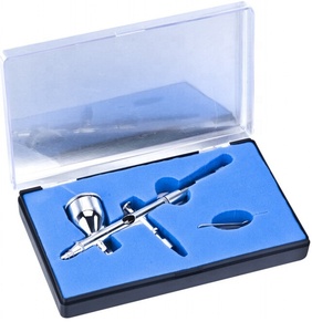 Pistolet <span class=keywords><strong>aérographe</strong></span> double action <span class=keywords><strong>pas</strong></span> <span class=keywords><strong>cher</strong></span> en promotion 0.2 0.3 0.5mm, pulvérisateur sans air haute pression pour maquillage, nail art, coiffure - Product Image 6