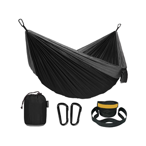 Portable extérieur Double sangle hamac lit Durable <span class=keywords><strong>toile</strong></span> optimale sport Camping <span class=keywords><strong>moustiquaire</strong></span> Parachute corde confortable voyage - Product Image 4