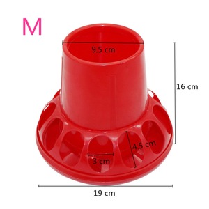 Mangeoires automatiques pour poules, 2/1.5/2/3kg, petits, bouilleur rouge, cailles, volaille, animaux de ferme - Product Image 2