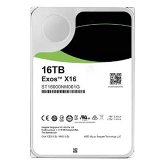 Exos X16 ST14000NM012G 14TB Enterprise SAS HDD 12Gb/s 7200RPM 256MB 3.5 Inch Internal Hard Drive