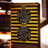 Personnalisé imprimé PVC feuille d'or cartes à jouer au poker en plastique étanche carte magique mini cartes à jouer en papier