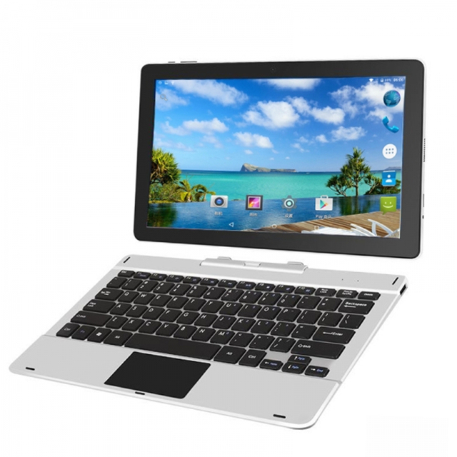 Factory Cheap Price 10.1 Inch Android 2 in 1 Tablet with Keyboard MTK Processor 3G/4G Connectivity for Education and Business