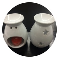 Conteneur de cire en céramique sans électricité pour la décoration intérieure/extérieure, prix bas, vente en gros