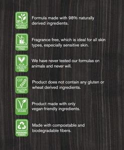 Hommes de nettoyage en profondeur du <span class=keywords><strong>visage</strong></span> soins Charbon Infusé De Nettoyage bambou Lingettes - Product Image 3