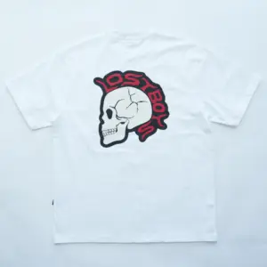 YKH 230GSM Cotton T-shirt Oversized Manufacturers Transfer Print T-shirt Custom Logo High Quality Men's T-shirts