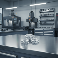 Service d'usinage CNC de haute précision Etri One Piece Flow pour équipements industriels avec pièces en acier inoxydable à tolérances strictes