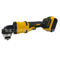Meuleuse d'angle sans fil industrielle à interrupteur coulissant, moteur sans balais haute vitesse, batterie lithium rechargeable, acier inoxydable, 11000 tr/min