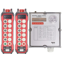 Télécommande industrielle étanche IP67 à 10 boutons, monovitesse, à saut de fréquence, pour grue