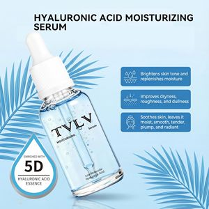 Sérum Visage Coréen Hydratant, Nourrissant, Éclaircissant et Raffermissant à l'Acide Hyaluronique et au Niacinamide TVLV avec Compte-gouttes - Product Image 3