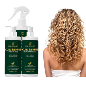 Kit per la Cura dei Capelli Ricci Naturale <span class=keywords><strong>e</strong></span> Biologico Senza Solfati, Etichetta Privata, Set <span class=keywords><strong>Shampoo</strong></span> <span class=keywords><strong>e</strong></span> Balsamo <span class=keywords><strong>Nutriente</strong></span> <span class=keywords><strong>e</strong></span> Lisciante per Capelli Danneggiati - Product Image 3