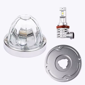Nouvelle lampe de plafond <span class=keywords><strong>LED</strong></span> H11 décorative pour <span class=keywords><strong>camion</strong></span>, haute puissance, ambre pastèque, IP65, DC12V - Product Image 6