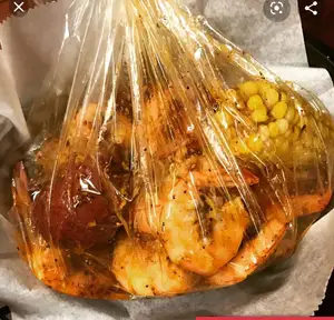 Toptan şeffaf fırın plastik milyon yengeç deniz ürünleri gıda kaynatın çantası gıda saklama torbaları