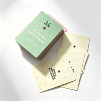 Cartes flash d'apprentissage des langues pour enfants, personnalisées, multilingues, de haute qualité, pour usage familial, écologiques et durables