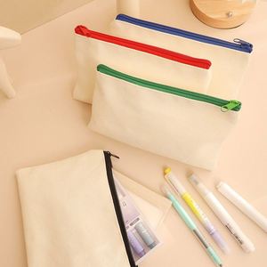 Estuches de Lápices Personalizados con Cierre, Bolsas Pequeñas de Papelería con Cierre, Estuche de Lápices Impermeable de Oxford para Oficina, Viajes y Cosméticos - Product Image 1