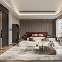 Service EPC tout-en-un pour l'aménagement intérieur et la conception de maisons, nouvelle décoration de maison résidentielle, design d'intérieur de villa moderne