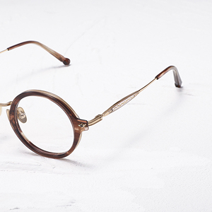 Lunettes de vue rondes à monture intégrale, monture marron unie, pour femmes, anti-UV, légères, correction de la vue - Product Image 2