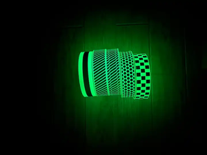 Nueva moda Glow Dark 100% Cinta reflectante de aramida Tela reflectante ignífuga de alta visibilidad para coser prendas - Product Image 5