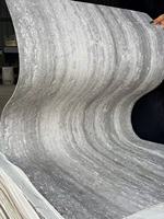 Revêtement en travertin sur mesure à application directe pour carrelage en béton brut, base en bois, substrat en brique, panneau mural en pierre flexible