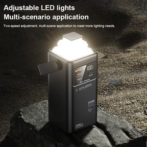 Nouveauté : Batteries externes de voyage d'urgence à charge rapide 22,5 W avec logo personnalisé, 50000 mAh et 30000 mAh, et lampe torche LED - Product Image 3