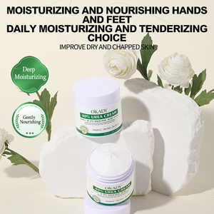 OKADY ODM OEM OBM 40% CRÈME D'URÉE + 2% ACIDE SALICYLIQUE Hydrater <span class=keywords><strong>et</strong></span> Nourrir Crème Pour Le Corps pour Femmes Hommes <span class=keywords><strong>Pieds</strong></span> <span class=keywords><strong>et</strong></span> Main Protecteur De Soins De La Peau - Product Image 6