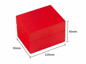 Caja de exhibición de reloj de madera negra con logotipo personalizado de lujo para presentar relojes como una elegante caja de regalo - Product Image 6